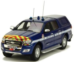 ALARME0005 - Voiture 4x4 de la Gendarmerie Maritime FORD Ranger Pick-up de 2016 à double cabine édité à 250 pièces