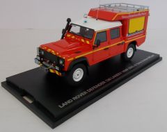 ALARME0019 - 4x4 de pompier LAND ROVER Defender 130 VIMP SDIS 42 du département de la Loire édité à 300 pièces modèle en résine