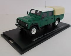 ALARME0022 - Voiture 4x4 LAND ROVER 130 version pick-up bâché de couleur vert édité à 200 pièces modèle en résine