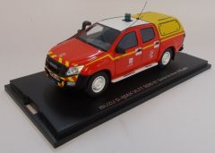 ALARME0028 - Véhicule de pompier du département de l'Ardèche ISUZU D-Max SDIS 07 VLTT limité à 375 pièces modèle en résine