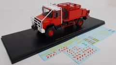 ALERTE0080 - Camion de pompier 4x4 IVECO 150-16 Camiva CCF édité à 350 pièces modèle en résine