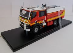 ALERTE0089 - Camion de la Sécurité Civile RENAULT K600 CCFS 8000 Desautel édité à 300 pièces modèle en résine