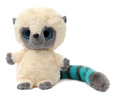 AUR12237 - YOOHOO avec queue Bleu en Peluche du dessin animé  YOOHOO et ses amis - Mesurant : 25 cm