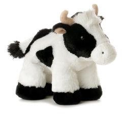 AUR12766 - Vache en peluche - Mesurant : 20 cm