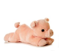 AUR12767 - Peluche Cochon - Mesurant : 20 cm