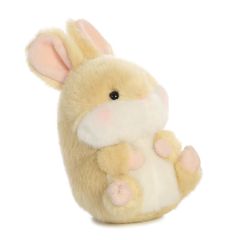 AUR16810 - Lapin de couleur Beige en Peluche - Mesurant : 13 cm