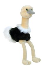 AUR31191 - Ozzi L'autruche en Peluche - Mesurant : 20 cm