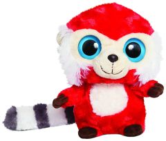 AUR60377 - Singe rouge en Peluche du dessin animé YOOHOO et ses amis - Mesurant : 20 cm