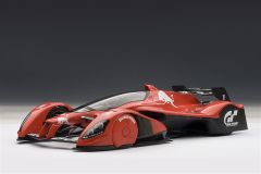 AUT18107 - Voiture Gran turismo - RED BULL X2010 de couleur Rouge