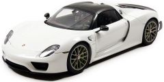 AUT77926 - Voiture sportive PORSCHE 918 Spyder de  2013 couleur blanche