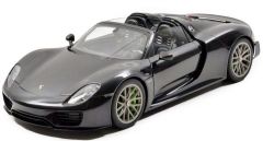 AUT77928 - Voiture sportive PORSCHE 918 Spyder de 2013 de couleur noire