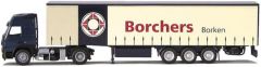 AWM4082.01 - Camion avec remorque 3 Essieux bachée "BORCHERS BOKEN"  VOLVO FH12 Globetrotter 4x2