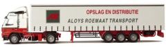 AWM53053 - Globetrotter 4x2 Avec remorque 3 Essieux bachée "OPSLAG EN DISTRIBUTIE" Camion VOLVO FH12
