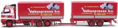 AWM70273 - Camion porteur 3 Essieux et remorque 2 Essieux "VALKEXPRESSE"  VOLVO FH12 Globetrotter