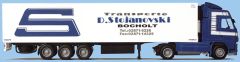AWM71977 - Camion avec remorque frigorifique 3 Essieux "STOJANOVSKI"  VOLVO FH12 Globtrotter 4X2