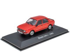ABADD134A - Voiture de 1983 couleur rouge – SKODA 105 L