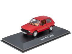 ABADD137A - Voiture de 1986 couleur rouge – YUGO 45A