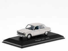 Voiture de 1976 couleur blanche – PEUGEOT 204