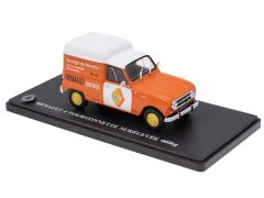 G110T016 - Voiture de couleur orange fourgonnette surélevée – RENAULT 4