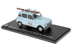 G110T023 - Voiture de couleur bleu – RENAULT 4 Championnat