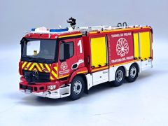 ALERTE0160 - Camion de pompiers limité à 300 pièces - MERCEDES Antos BAI - Tunnel de Frejus - France