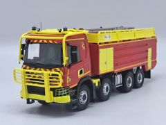 ALERTE0173 - Véhicule de Pompiers avec planches de décalques - Limité à 300 pièces - SCANIA P450 CCFS 32T Gallin - Pacte Capacitaire