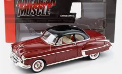 AMM1304 - Voiture coupé de 1950 couleur bordeaux et noir - OLDSMOBILE Rocket 88 Holiday