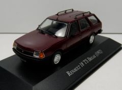 MAGARGAQV27 - Voiture de 1992 couleur bordeaux - RENAULT 18 TS