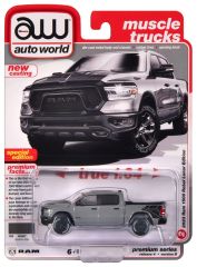 AWSP164/24B - Voiture sous blister de 2023 couleur grise - RAM 1500 Rebel Lunar Edition
