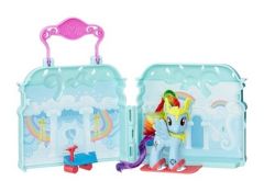 HASB8074 - Mallette de transport MY LITTLE PONY - Rainbow Dash et son château