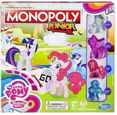 HASB8417 - Jeu de société - MONOPOLY Junior - MY LITTLE PONY