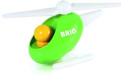 BRIO30206V - Hélicoptère en bois de couleur vert