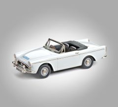 BROIPV44 - Voiture de police Metropolitaine SUNBEAM Tiger 1966 cabriolet blanc