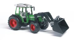 BRU2101 - Tracteur FENDT 209 S équipé du chargeur avec godet jouet BRUDER