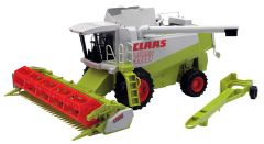 BRU2120 - CLAAS Lexion 480 avec chariot de tansport de la barre de coupe jouet BRUDER