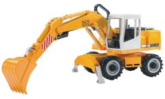 BRU2426 - Excavatrices LIEBHERR sur pneus jouet BRUDER