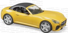 BRU3480 - Véhicule cabriolet de couleur Jaune - Bruder