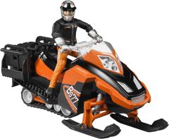 BRU63101 - Scooter des neiges avec pilote jouet BRUDER Ech:1/16