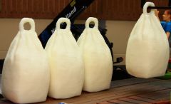 BT3045 - Ensemble de 4 big bag couleur blanc