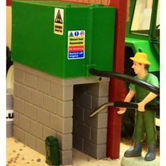 BT3054 - Accessoire diorama - Cuve à fioul de couleur Verte