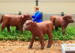 BT3069 - Set de 3 vaches debout Highland