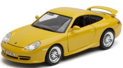 BUR12040 - Voiture sportive PORSCHE GT3 Strasse couleur jaune