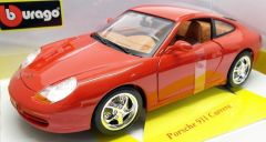 BUR12060 - Voiture sportive PORSCHE 911 Cerrera couleur rouge