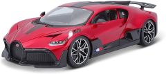 BUR18-11045R-ABANDON - Voiture sportive BUGATTI Divo de 2018 de couleur rouge métallisée