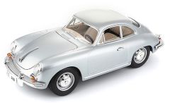 BUR18-12026 - Voiture coupé sportif PORSCHE 356B de 1961 de couleur grise