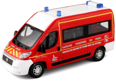BUR18-32012 - Véhicule de pompier FIAT Ducato type VSAV de Paris 75
