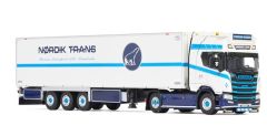 WSI01-3261 - Camion avec remorque frigorifique Transport NORDIK-LINE – SCANIA R Highline 4x2