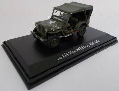 CAR4-91870 - Véhicule du 6 juin 1944 JEEP US Army version bachée