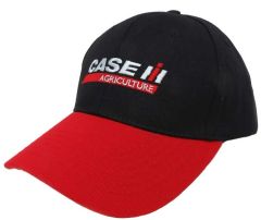 CAS109437 - Casquette de couleurs Noire et rouge CASE IH