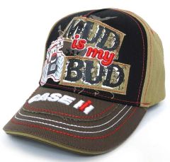 CAS14CIH039-TOD - Casquette CASE IH avec marquage Mud is my Bud